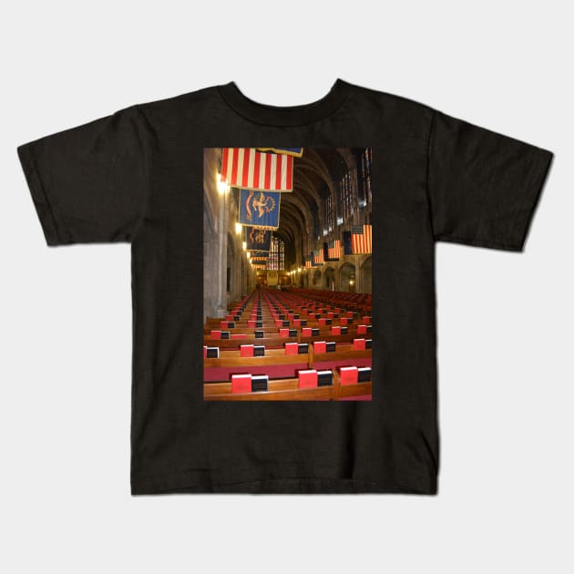 The Chapel at West Point Kids T-Shirt by Imagery